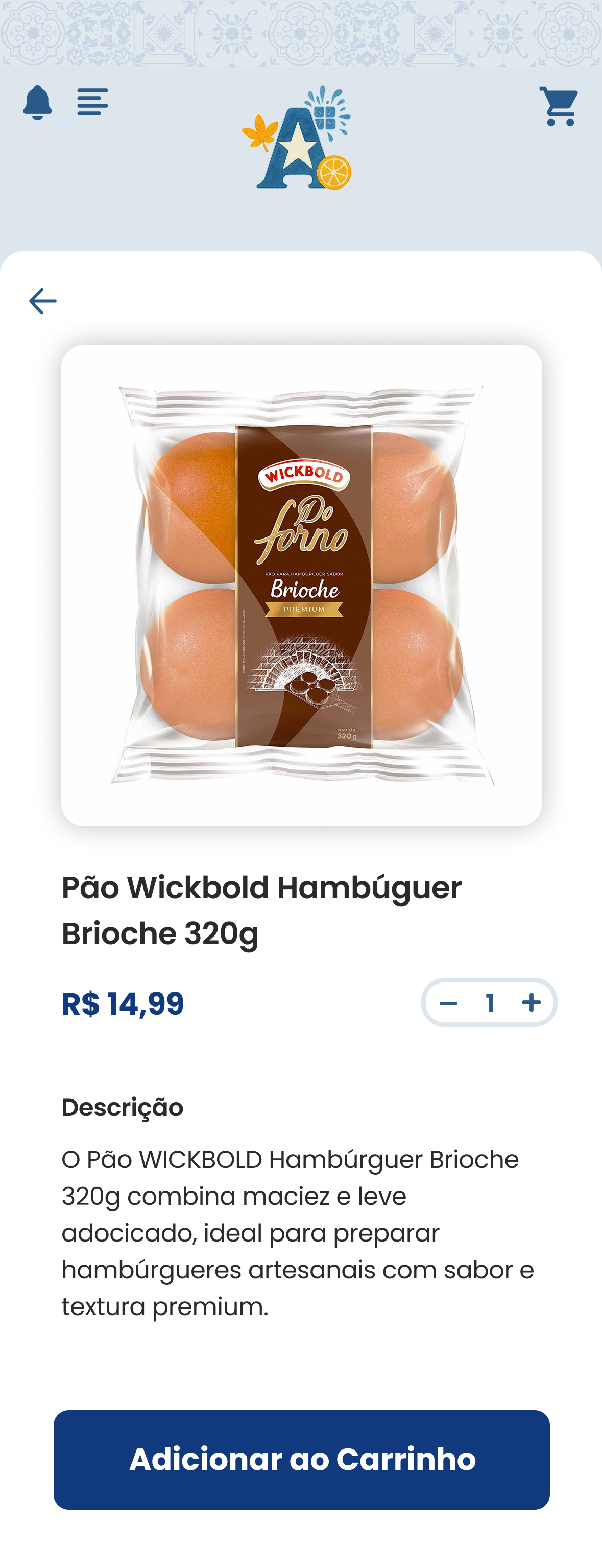 Detalhes do produto